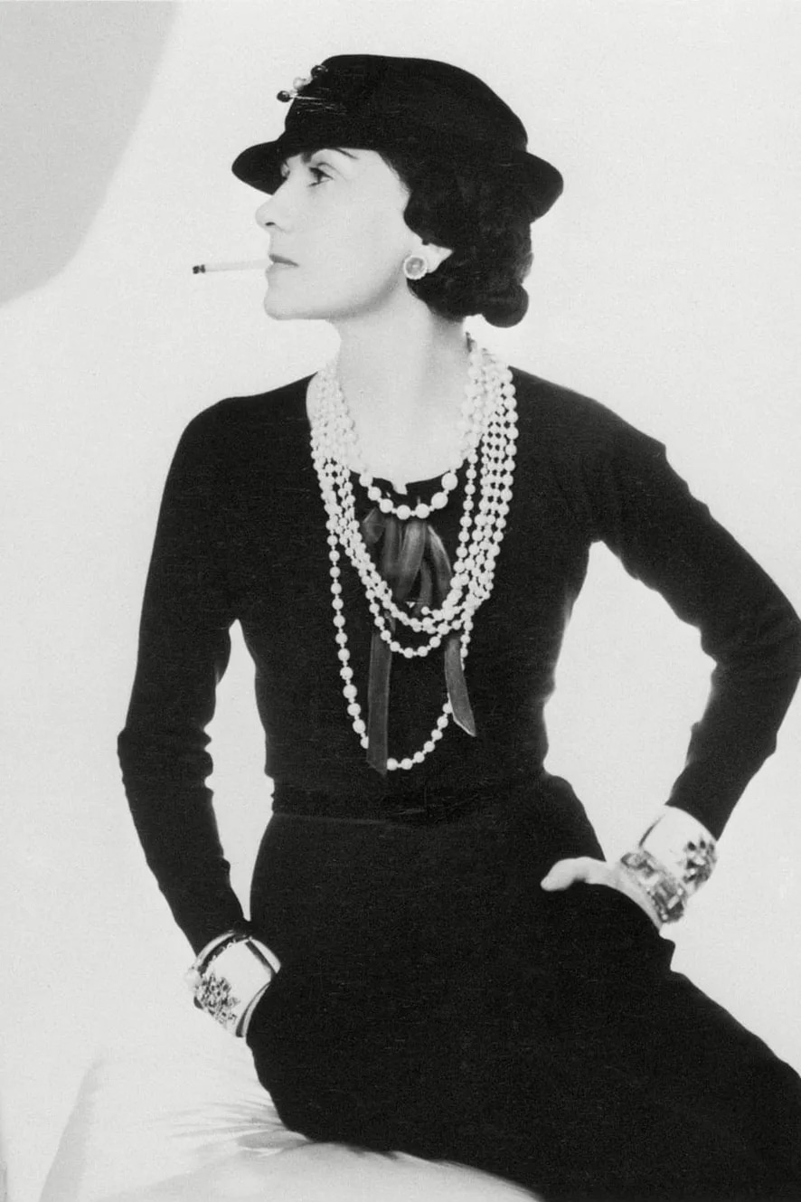 Coco Chanel Classy Vintage Style Layered Pearl Necklace