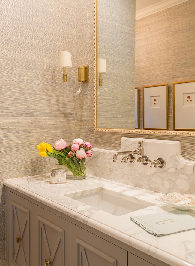 What's Trending in Bathroom Design: Polished Brass Finish