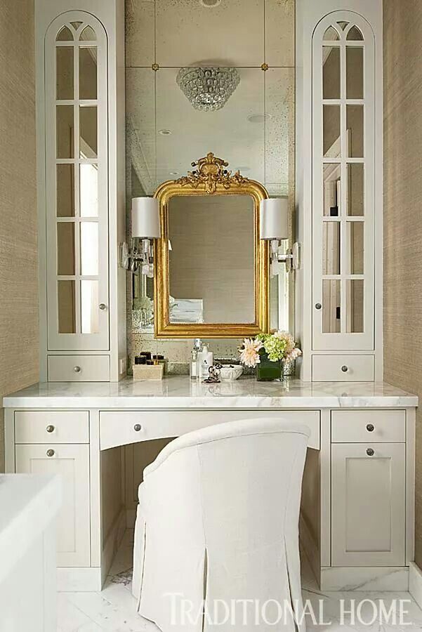 vintage bathroom mirror