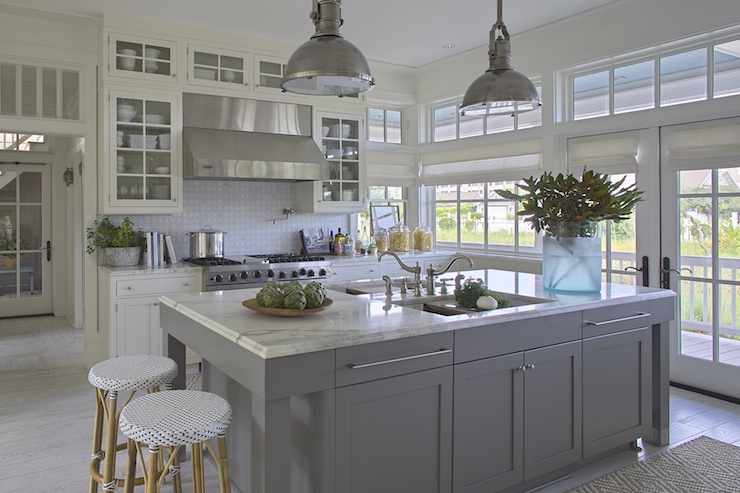 White and Grey Kitchen: A Hardware Update - CITRINELIVING