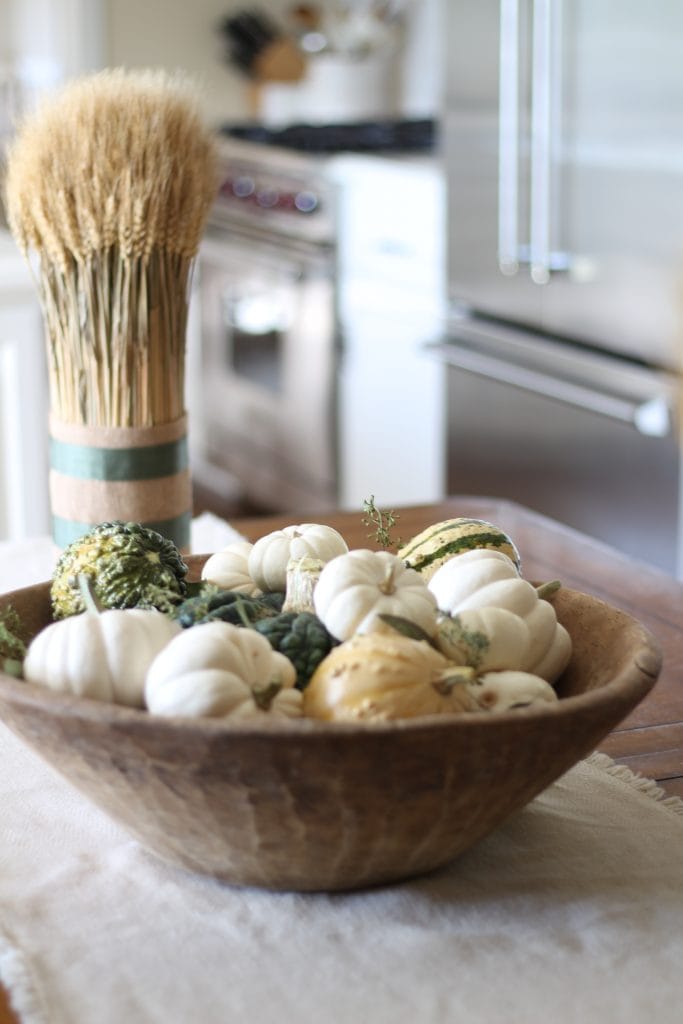 Decorating A Dough Bowl  Ways To Decorate For Fall