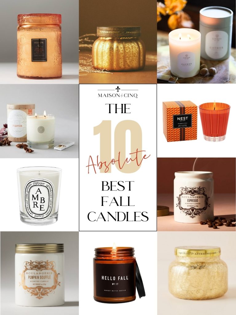 10+ Best Fall Candles to Make your Home Smell Amazing!