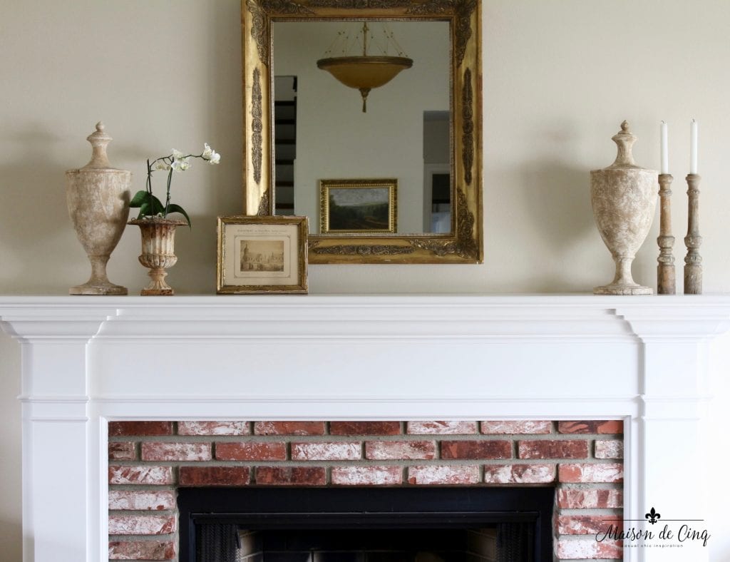 Mantel Decorating: Three Ways to Decorate a Spring Mantel