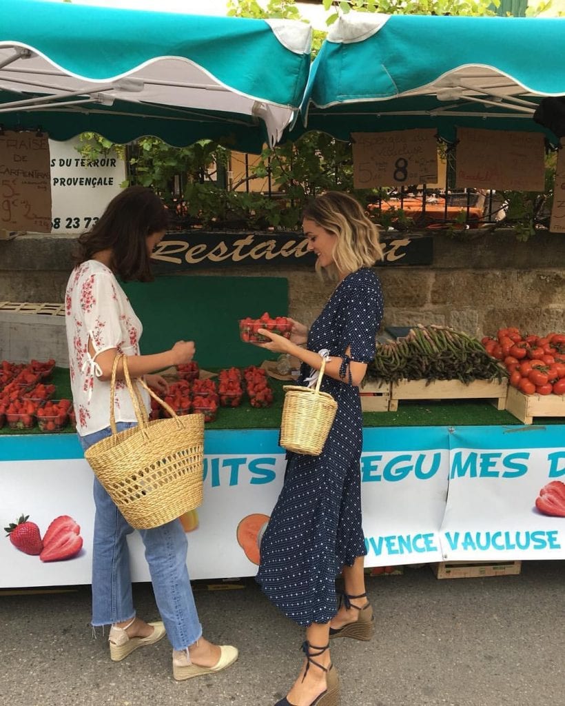 French summer outlet outfit