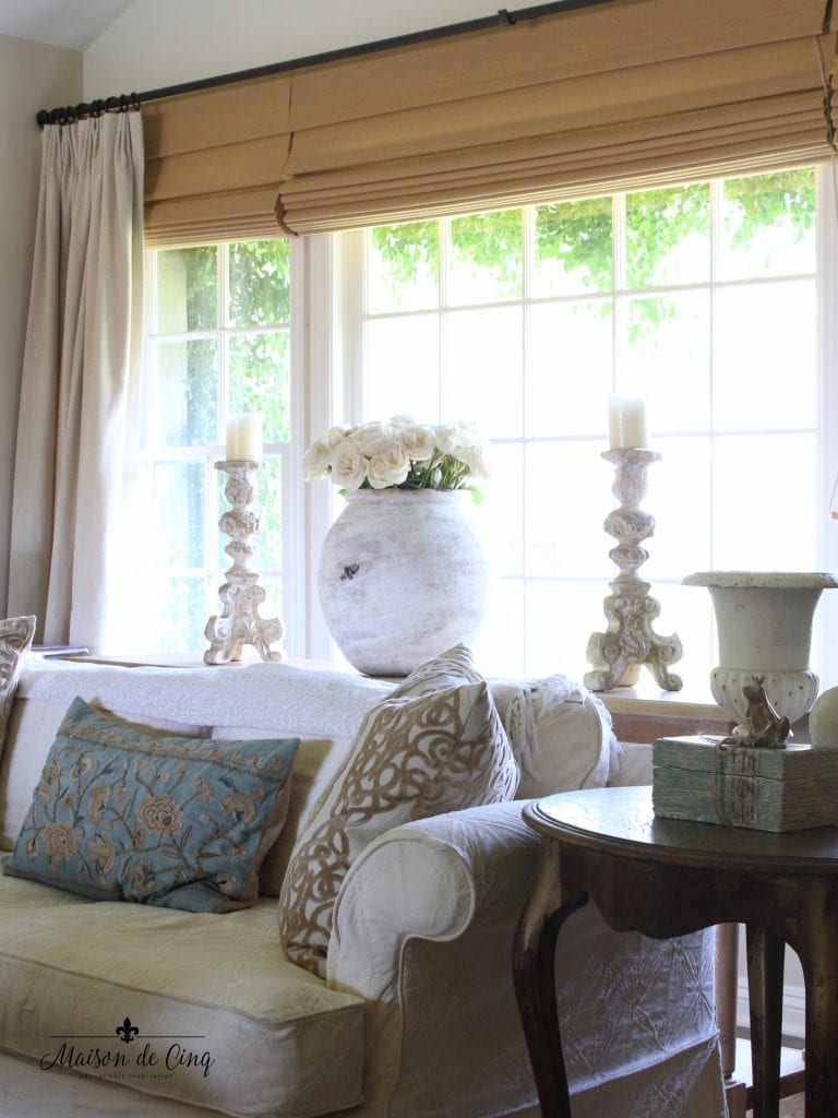 antique french olive jars get the look modern french country living room