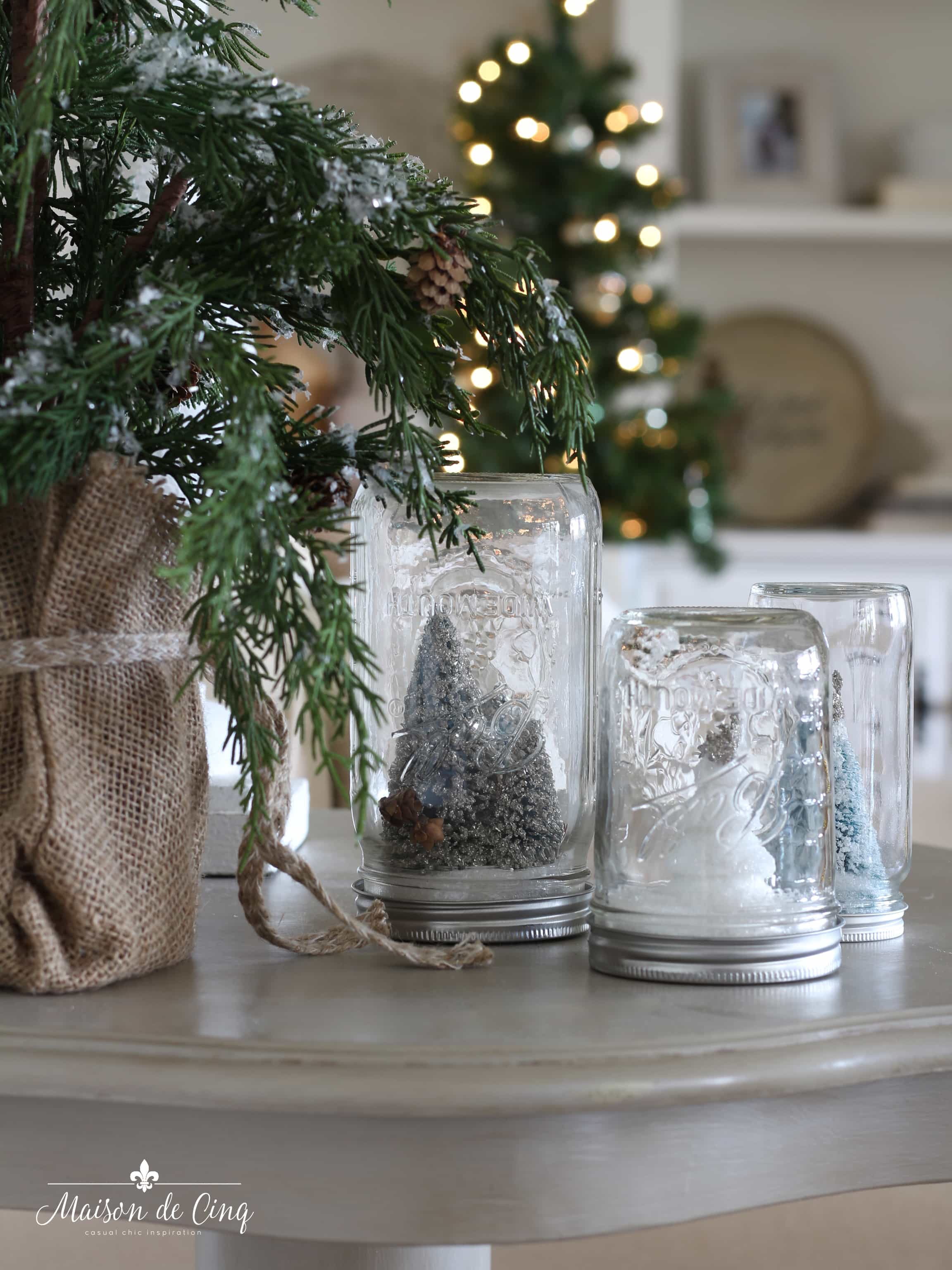 Easy seasonal decorating with French jars