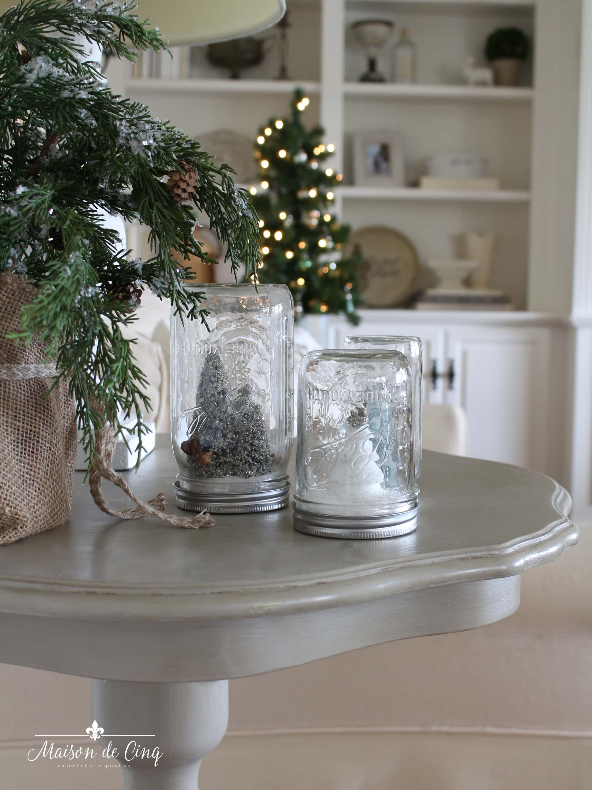 Easy seasonal decorating with French jars