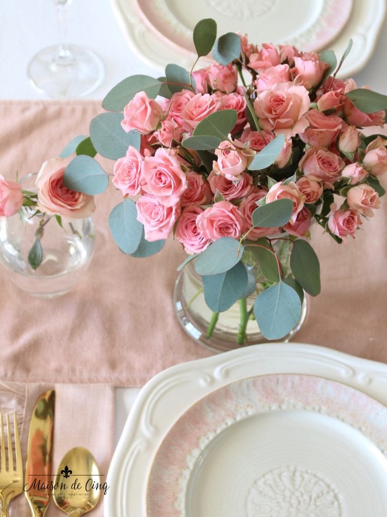 Pretty in Pink: A Soft & Simple Valentine's Day Table