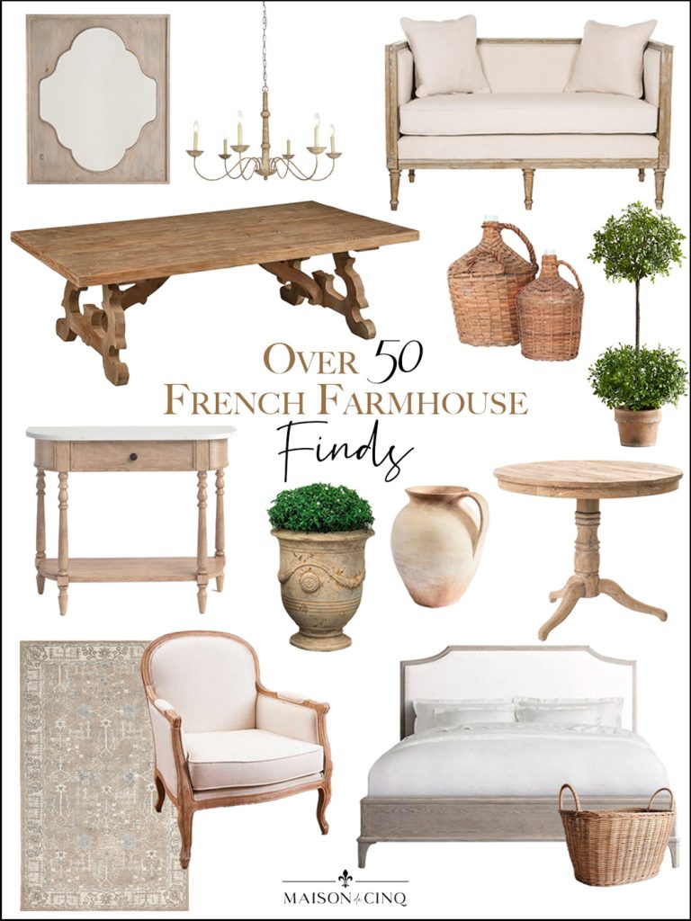 How to Get a French Farmhouse Look – and 50 Fabulous Finds!