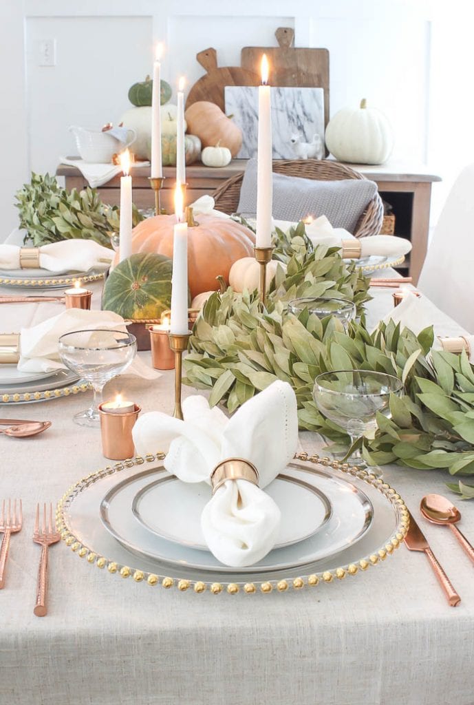 20+ Inspiring Thanksgiving Table Settings on Maison de Cinq