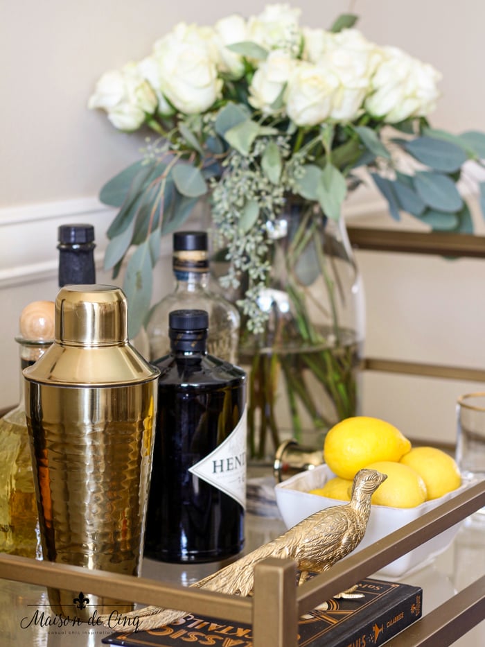 DIY Bar Accessories for Your Bar Cart