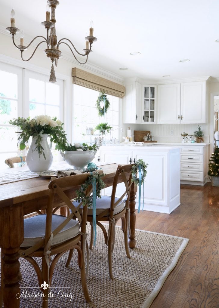 Christmas Kitchen Decor - It's a Blue, Blue Christmas!