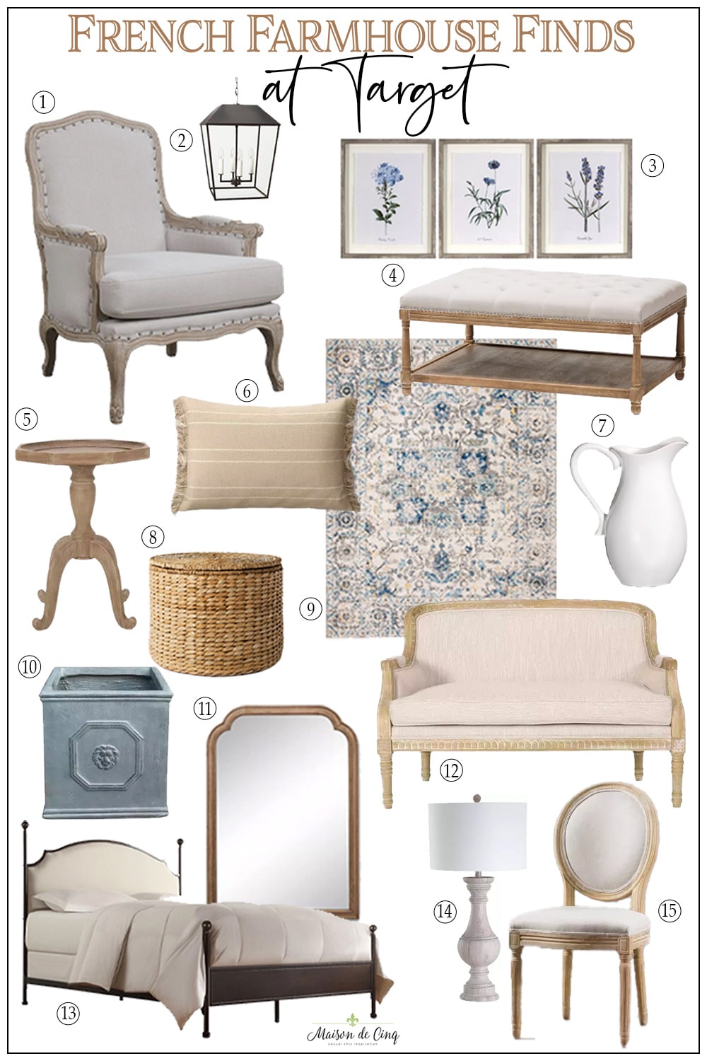 Target store farmhouse furniture