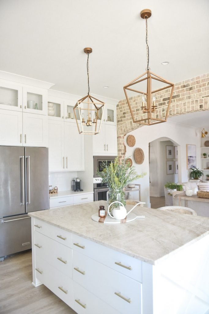 coastal farmhouse kitchen lighting