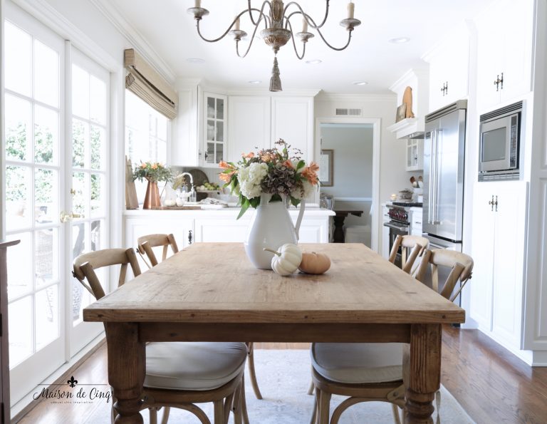 Simple Fall Kitchen Decorating Ideas