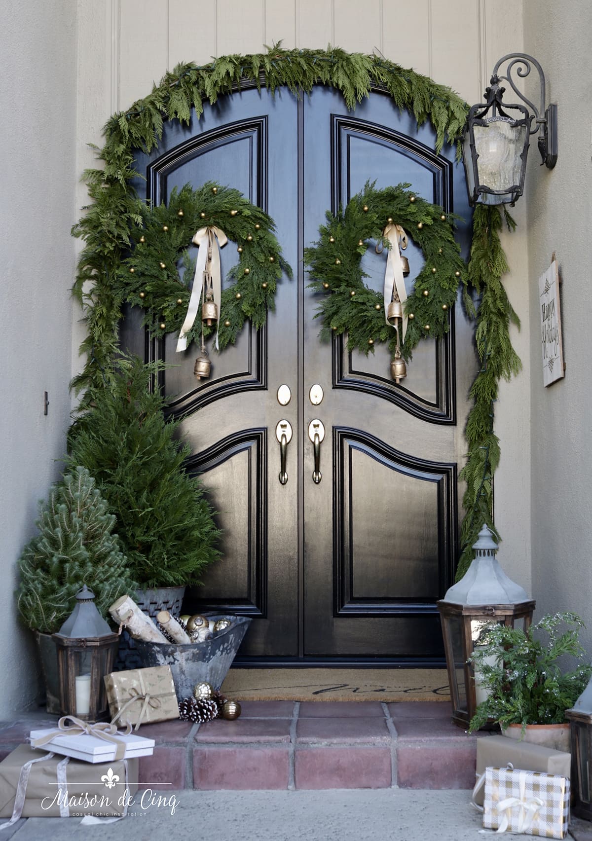 Festive Entryway Christmas Area Rugs - Grace In My Space