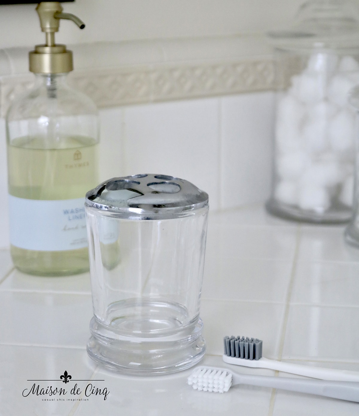 Come make a super easy DIY soap holder that looks like ballard deisgns