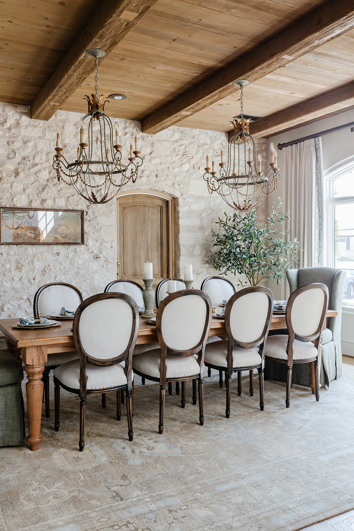 rustic french country home