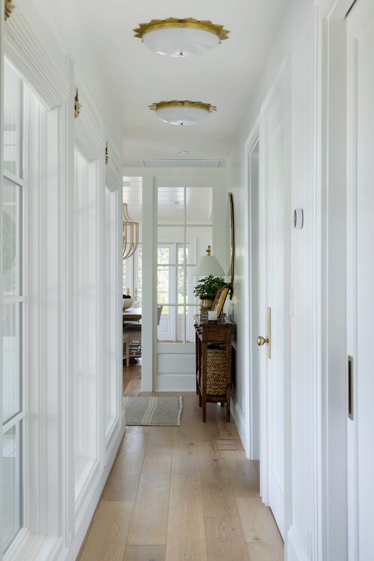 20+ Gorgeous Flush Mount Lights for Every Budget hallway with two flush mounts in hallway