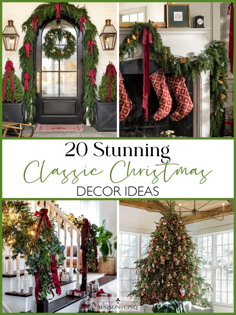 Classic Christmas Decor: 20 Stunning Ideas to Inspire