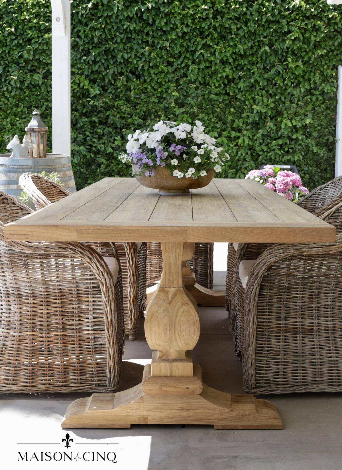 Wayfair Best Sellers gorgeous teak outdoor dining table 