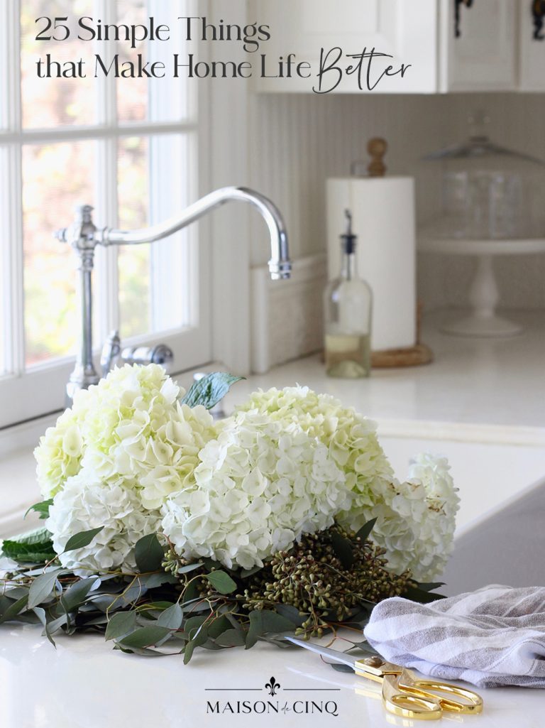 25 Simple Things That Make Home Life Better